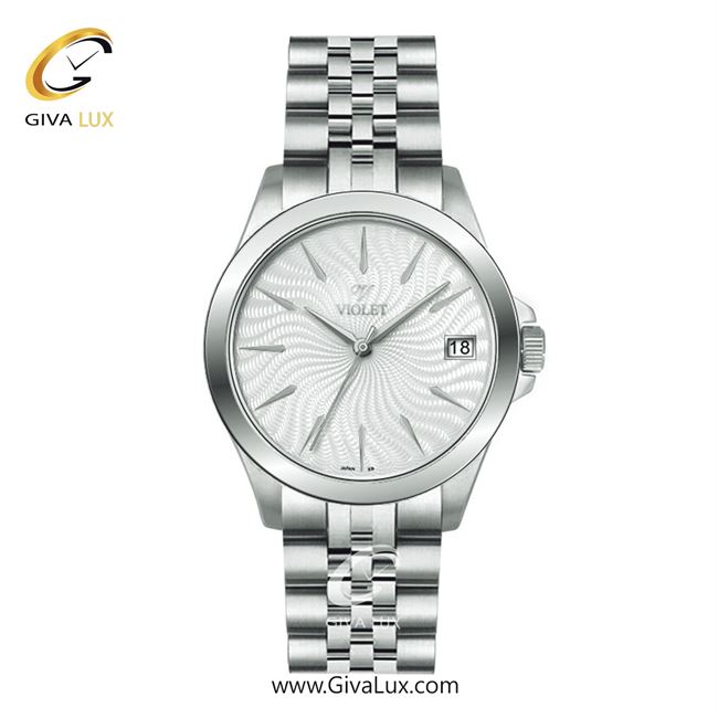 ساعت مچی اورجینال زنانه ویولت VIOLET نقره ای | نقره ای| نقره ای| کد رفرنس 0592 سایز متوسط